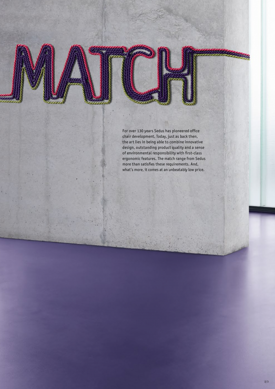 Pagina 3-Scaune pentru meeting SEDUS MATCH Catalog, brosura Engleza tables, Sedus match adds an innovative...