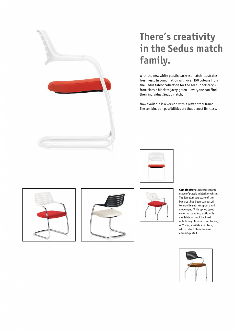 Pagina 10-Scaune pentru meeting SEDUS MATCH Catalog, brosura Engleza 