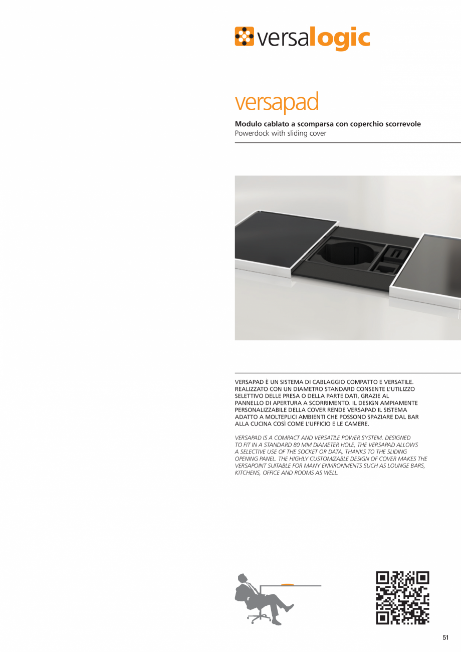 Pagina 2-Doc de alimentare cu capac glisant ASA VersaPad Fisa tehnica Engleza Amp

1 Frutto Power, 1 RJ45/11 ...