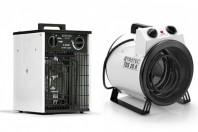 Aeroterme electrice pentru santiere, garaje, ateliere de lucru