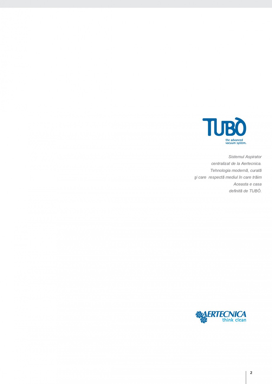 Pagina 3 - Sisteme de aspirare centralizate TUBO QB Q200, QB BUILT-IN, QB WALL, TX1A, TX3A, TX4A, QB...