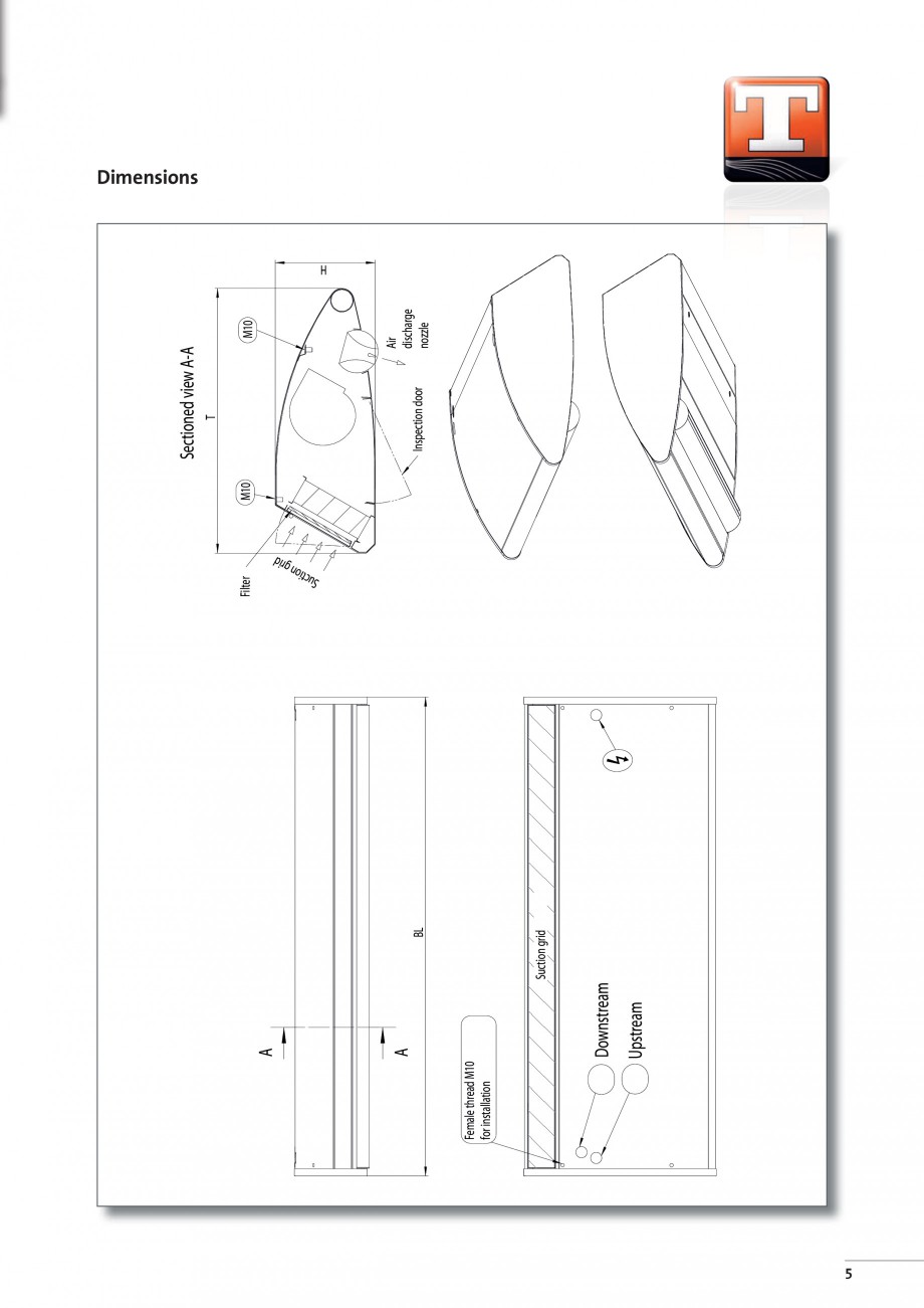 Pagina 5 - Perdea de aer arhitecturala TEDDINGTON DELTA Fisa tehnica Engleza oltage

[V]

230

230

...