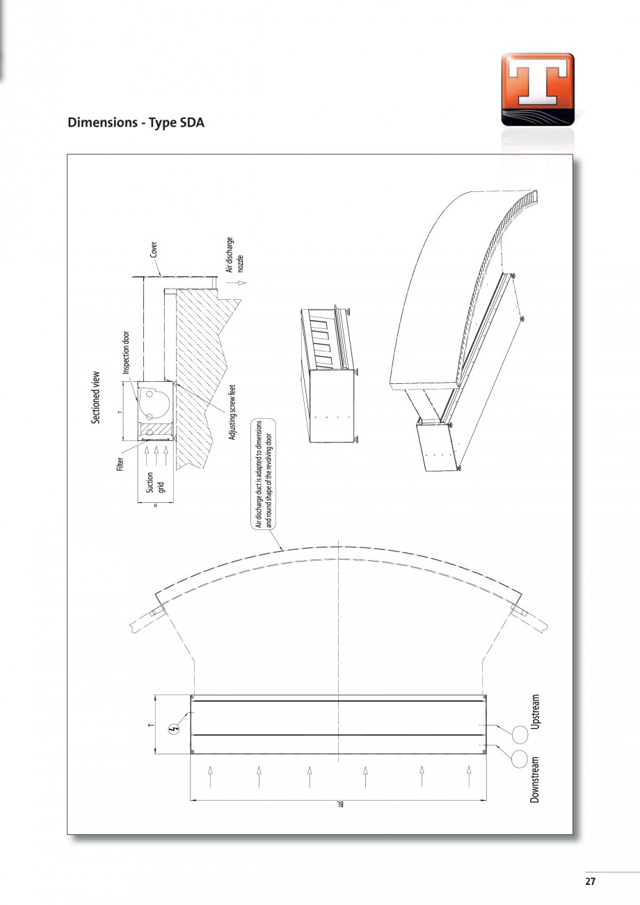 Pagina 5-Perdea de aer arhitecturala pentru usi rotative TEDDINGTON RONDO Fisa tehnica Engleza 
3.35

6.09

9...