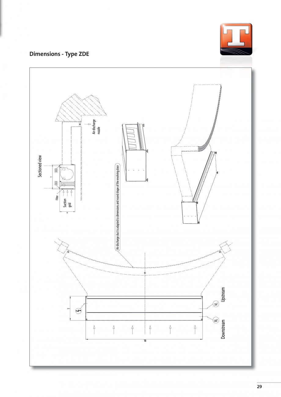 Pagina 7-Perdea de aer arhitecturala pentru usi rotative TEDDINGTON RONDO Fisa tehnica Engleza 

12.0

12.0

...