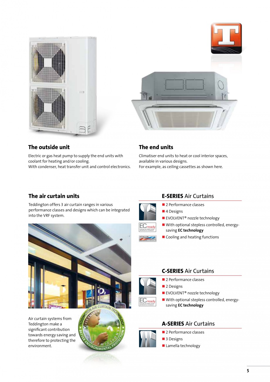 Pagina 18-Perdea de aer pentru spatii comerciale si birouri TEDDINGTON C-SERIES Fisa tehnica Engleza tment 5 m...