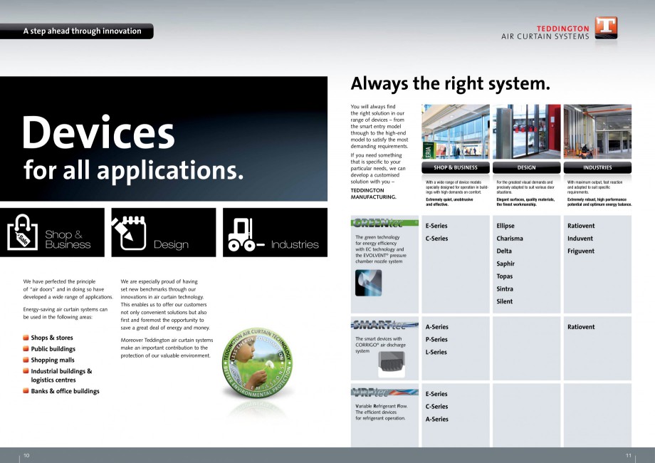 Pagina 6-Perdea de aer pentru spatii comerciale si birouri TEDDINGTON L-SERIES Fisa tehnica Engleza -200
...