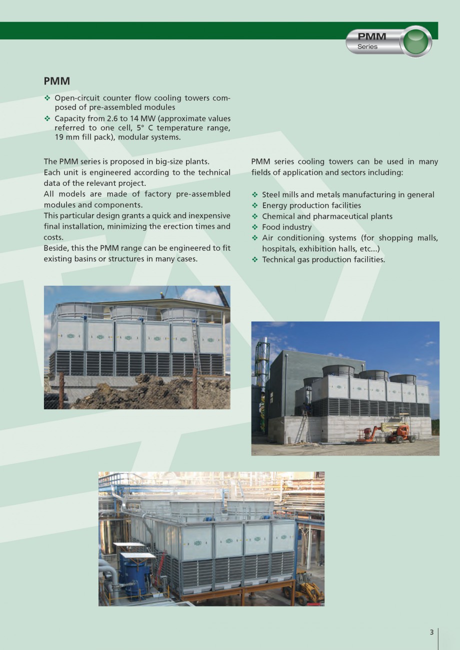 Pagina 3-Turnuri de racire cu circuit deschis MITA PMM Fisa tehnica Engleza r casing, made up of fibreglass...