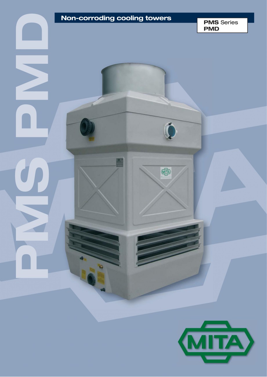 Pagina 1-Turnuri de racire cu circuit deschis MITA PMS-D Fisa tehnica Engleza 