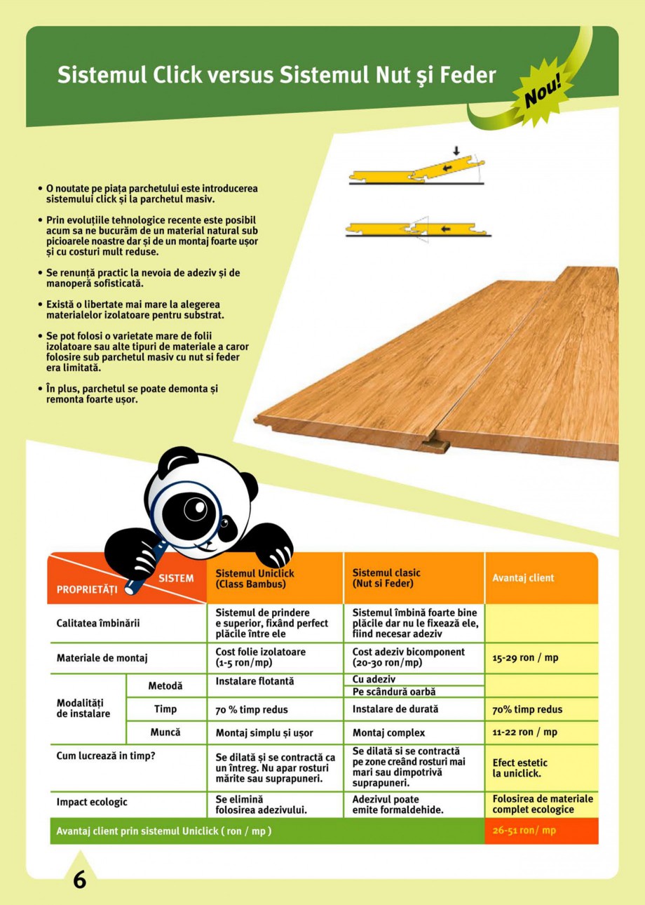 Pagina 8-Parchet din bambus CLASS BAMBUS Parchet bambus densificat, Parchet bambus clasic Catalog, brosura...