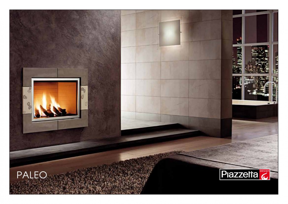 Pagina 1-Semineu design Piazzetta Paleo Fisa tehnica Engleza PALEO
Gas fireplace with hand-worked...