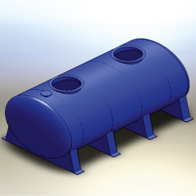 CRIBER Rezervoare eliptice - Rezervoare subterane si supraterane din fibra de sticla CRIBER