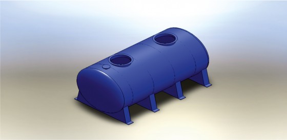 CRIBER Rezervoare eliptice - Rezervoare subterane si supraterane din fibra de sticla CRIBER