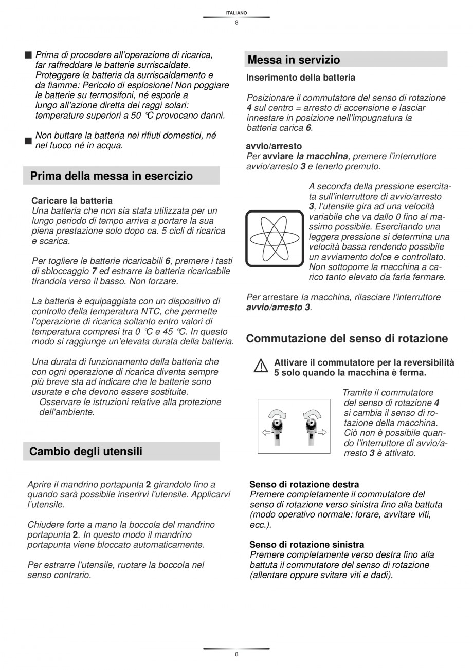 Pagina 10-Masina de gaurit si insurubat cu acumulator 14.4 V 1.3 Ah STAYER BHL 14 K Instructiuni montaj,...