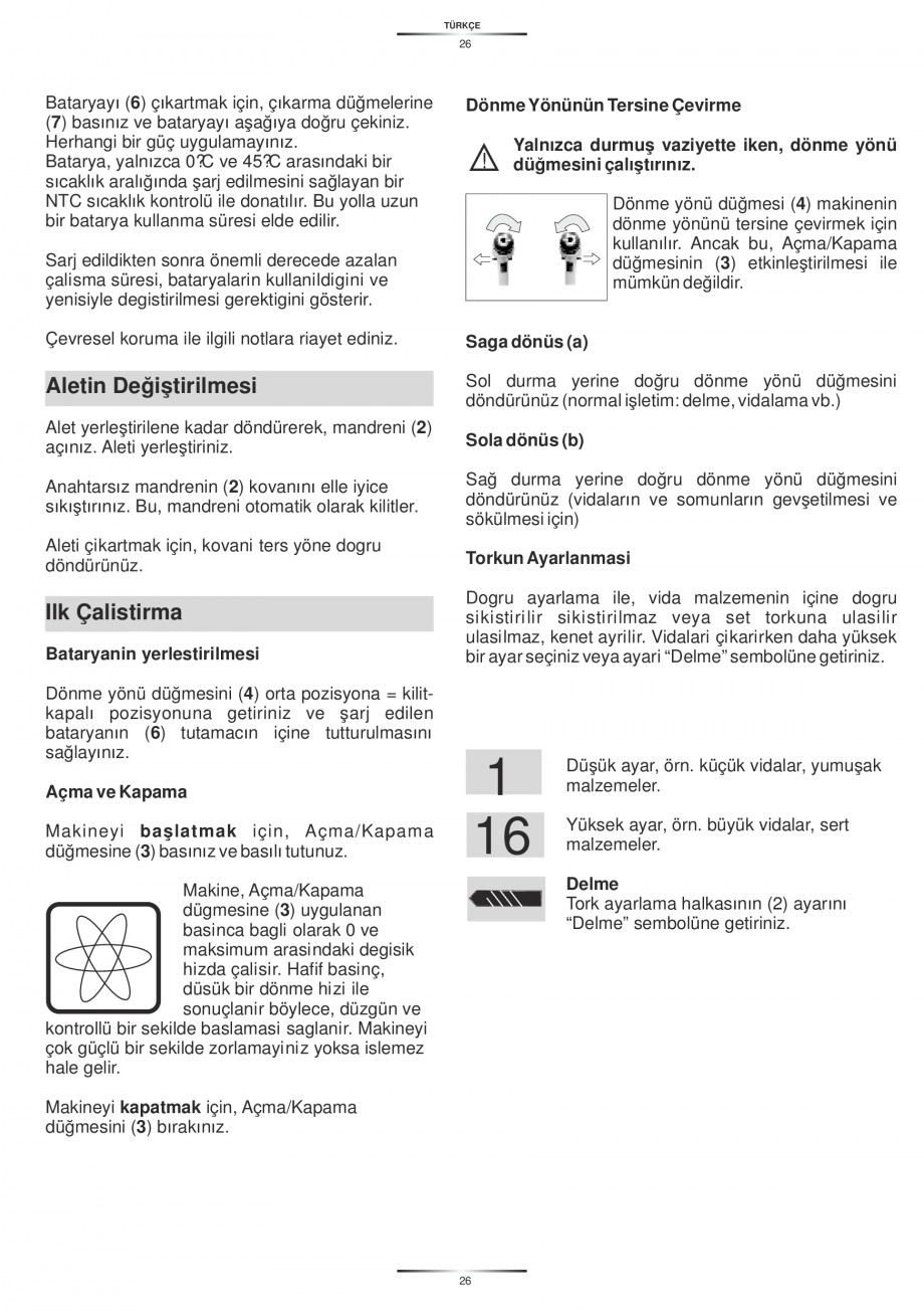 Pagina 28-Masina de gaurit si insurubat cu acumulator NiCd 12V 1.7Ah STAYER BH 12 K Instructiuni montaj,...