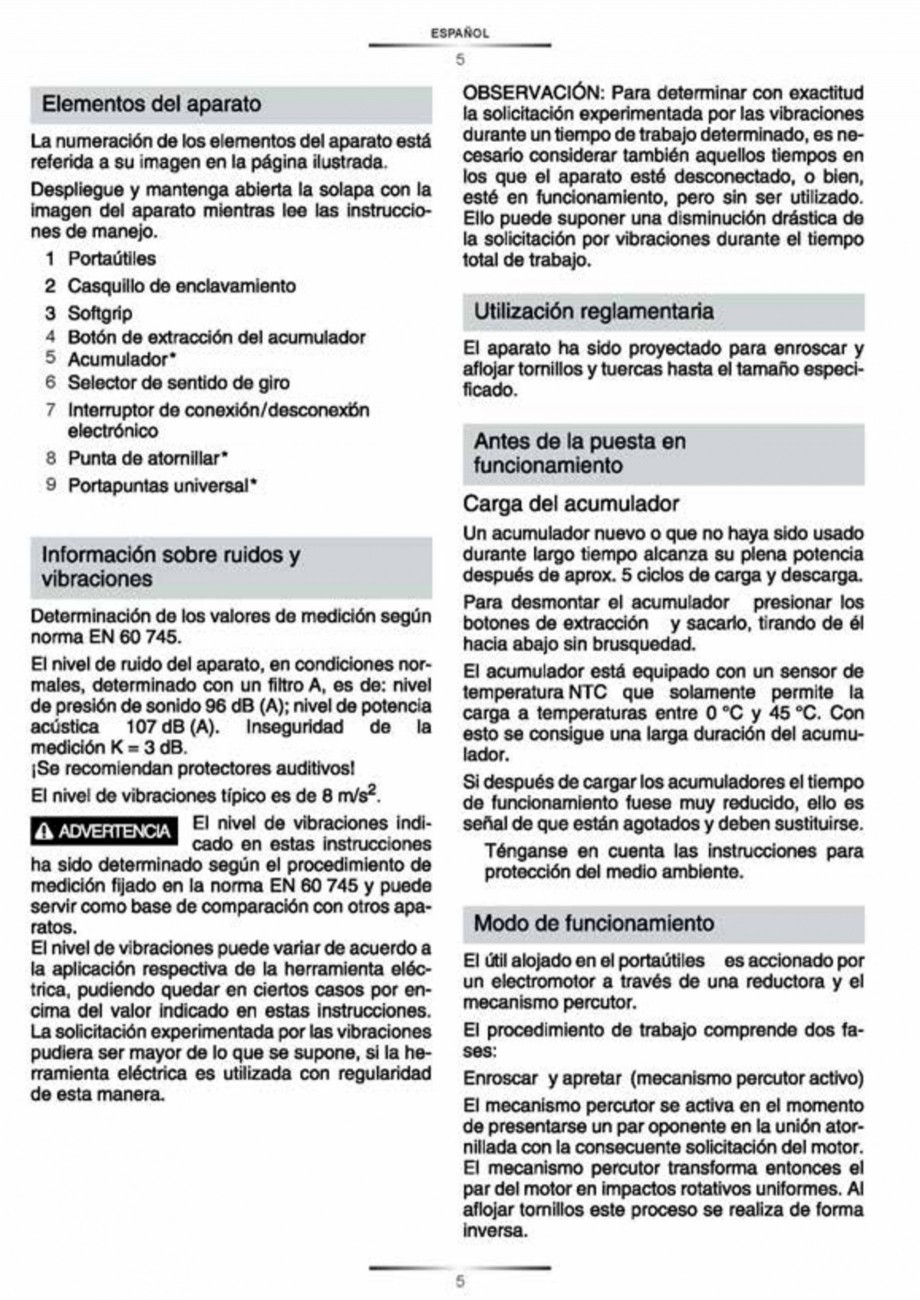 Pagina 5-Masina de gaurit si insurubat cu impact si acumulator Li-ion 20V STAYER ISL 20 K Instructiuni montaj...