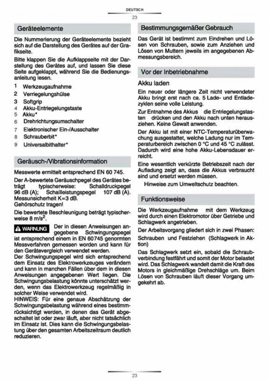 Pagina 23-Masina de gaurit si insurubat cu impact si acumulator Li-ion 20V STAYER ISL 20 K Instructiuni montaj...