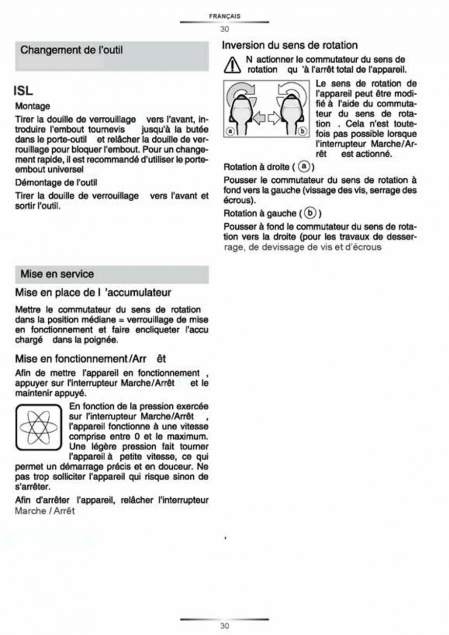 Pagina 31-Masina de gaurit si insurubat cu impact si acumulator Li-ion 20V STAYER ISL 20 K Instructiuni montaj...