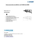 Ciocan pneumatic reversibil de 1.1 2 4065 Nm UNIOR - Ciocan pneumatic 1597