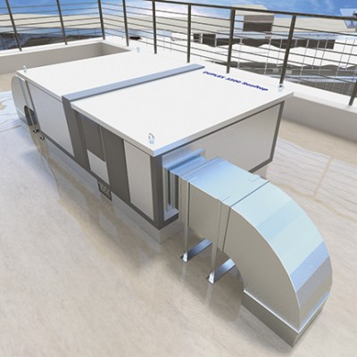 ATREA Unitate de ventilatie DUPLEX Basic-N Rooftop - Centrale tratare si ventilare aer pentru constructii industriale