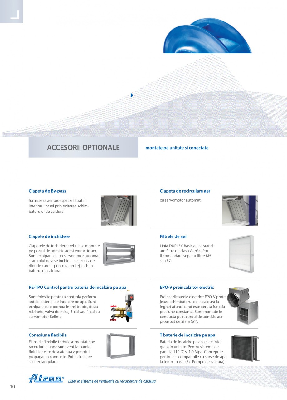Pagina 10-Unitate de ventilatie ATREA DUPLEX BASIC Catalog, brosura Romana fara recuperare de caldura (via...