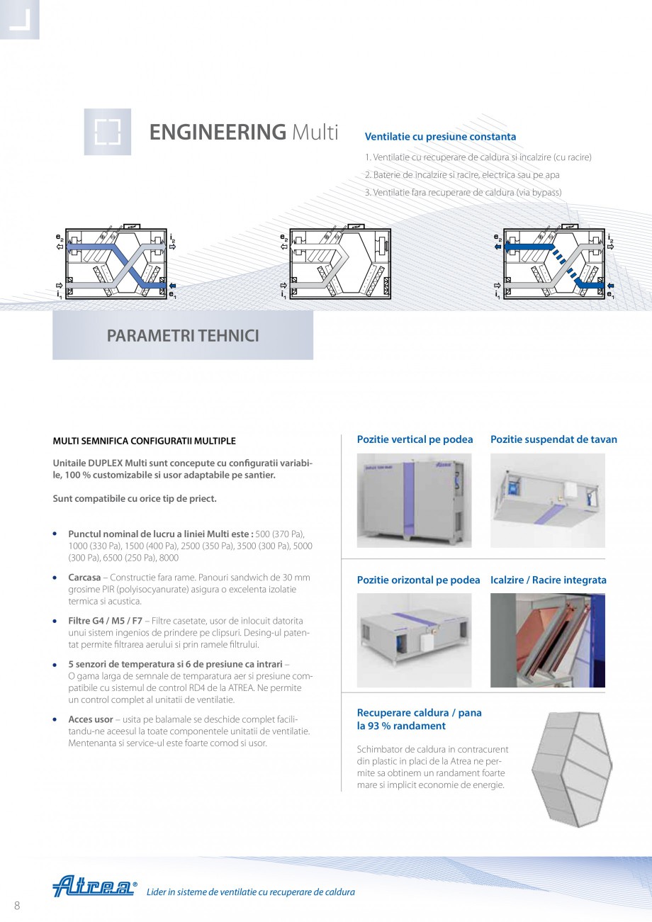 Pagina 8-Unitate de ventilatie ATREA DUPLEX MULTI Catalog, brosura Romana prin calcularea investitiei facute ...