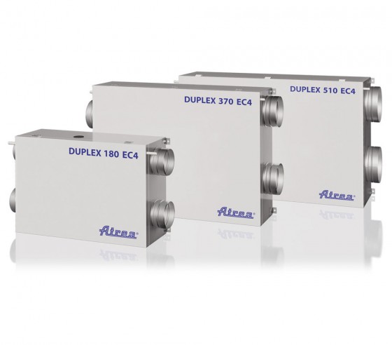 ATREA Unitate de ventilatie DUPLEX EC4 - Unitati de ventilatie cu recuperare de caldura ATREA