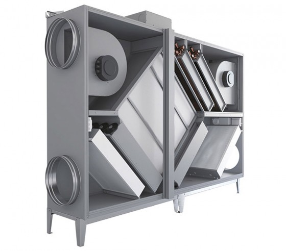 ATREA Unitate de ventilatie DUPLEX Basic - Sisteme de ventilare cu recuperare de caldura pentru case