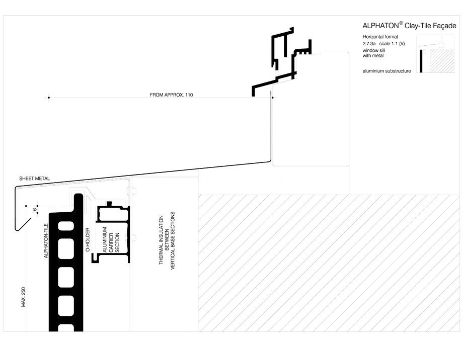 Pagina 1-CAD-DWG Sisteme de placaje ceramice pentru fatada - 2731 MOEDING Detaliu de produs LONGOTON 