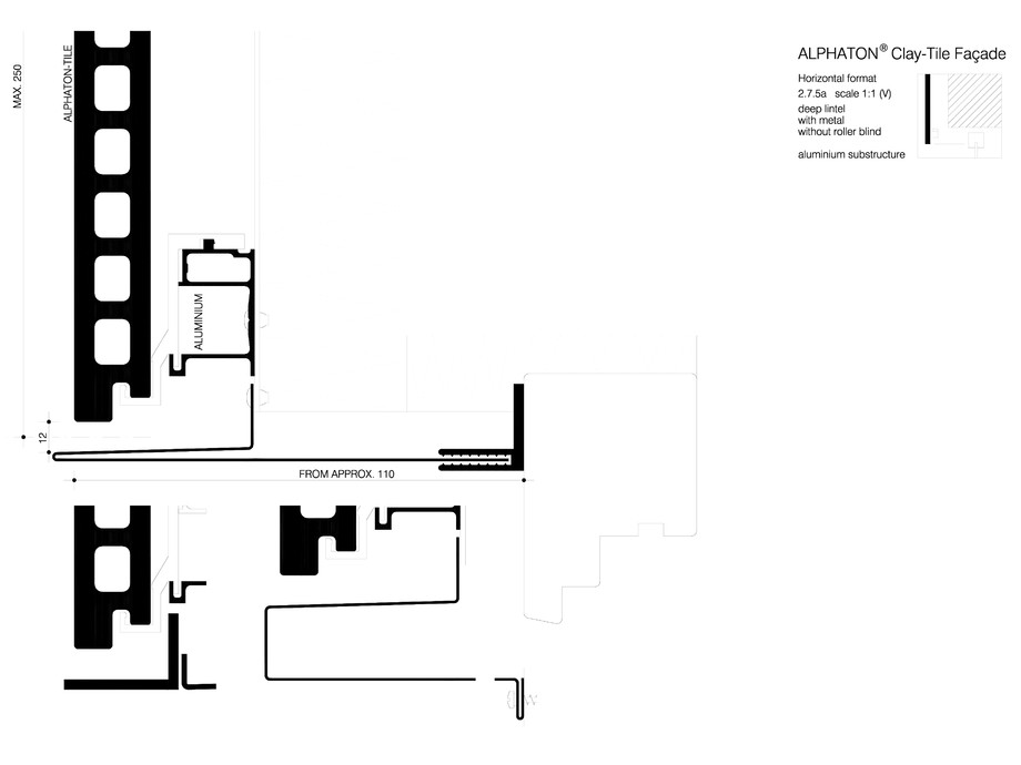 Pagina 1-CAD-DWG Sisteme de placaje ceramice pentru fatada - 2751 MOEDING Detaliu de produs LONGOTON 