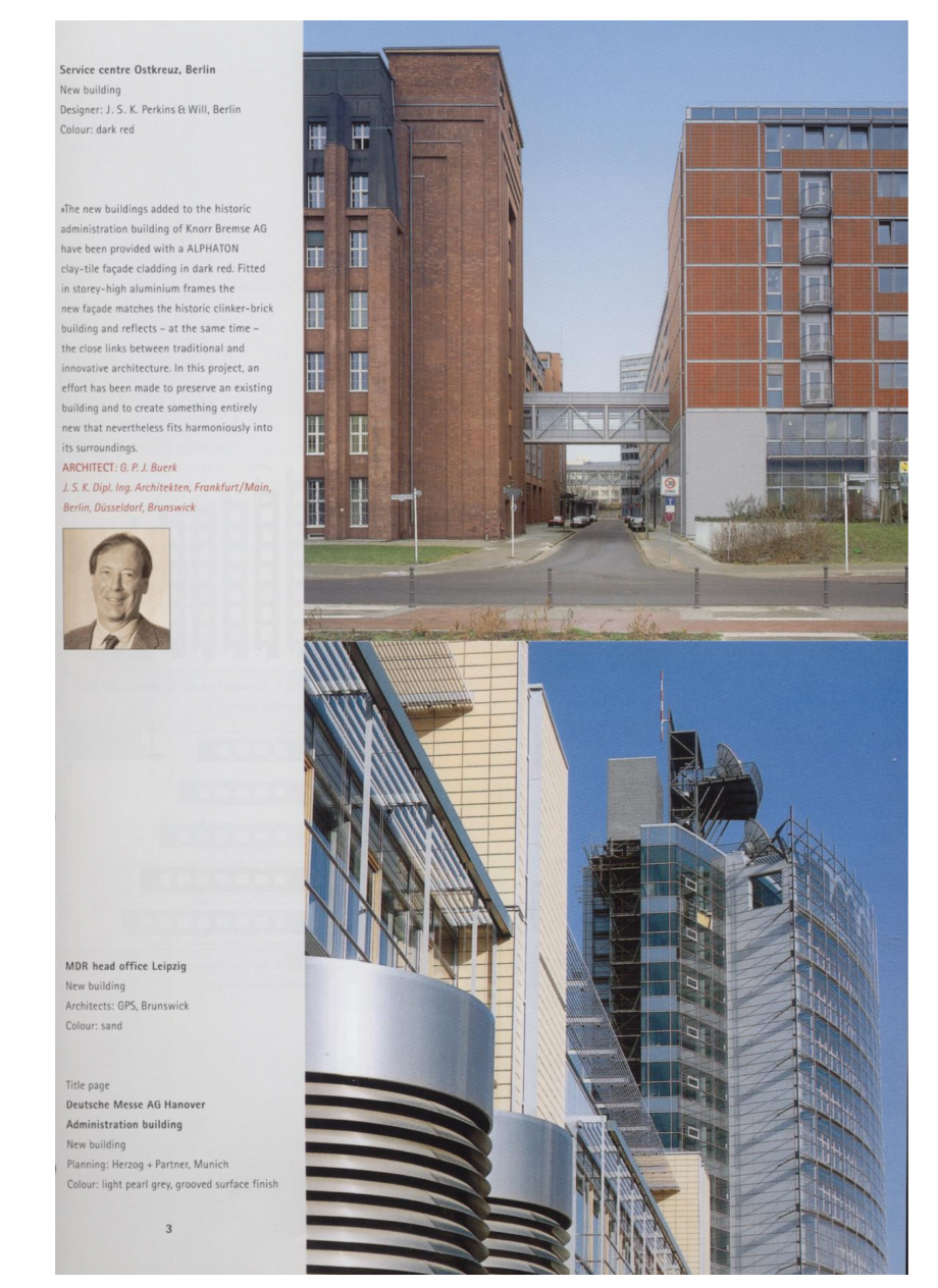 Pagina 1-Sisteme de placaje ceramice pentru fatada
 MOEDING ALPHATON Lucrari, proiecte Engleza...