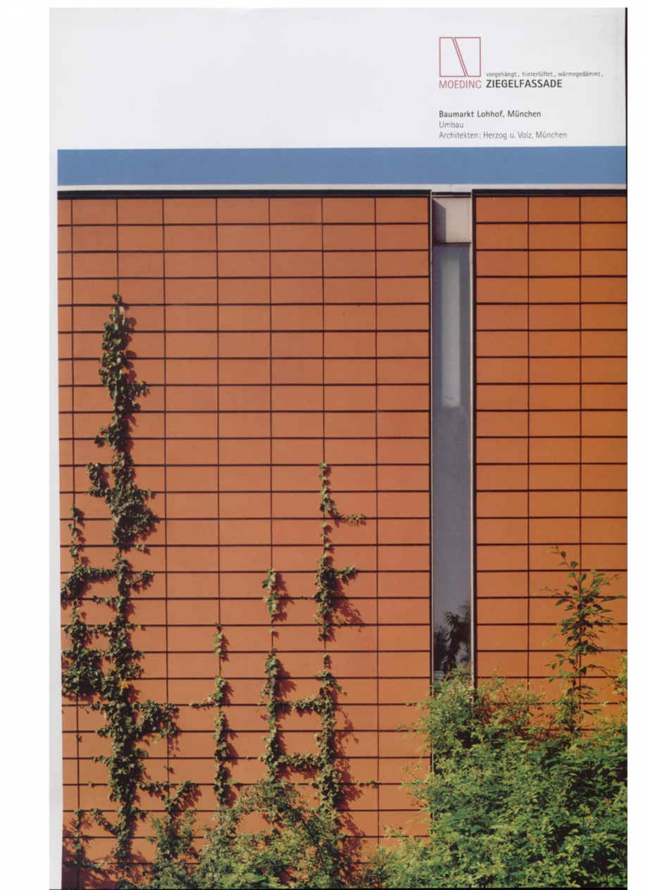 Pagina 13-Sisteme de placaje ceramice pentru fatada
 MOEDING ALPHATON Lucrari, proiecte Engleza 