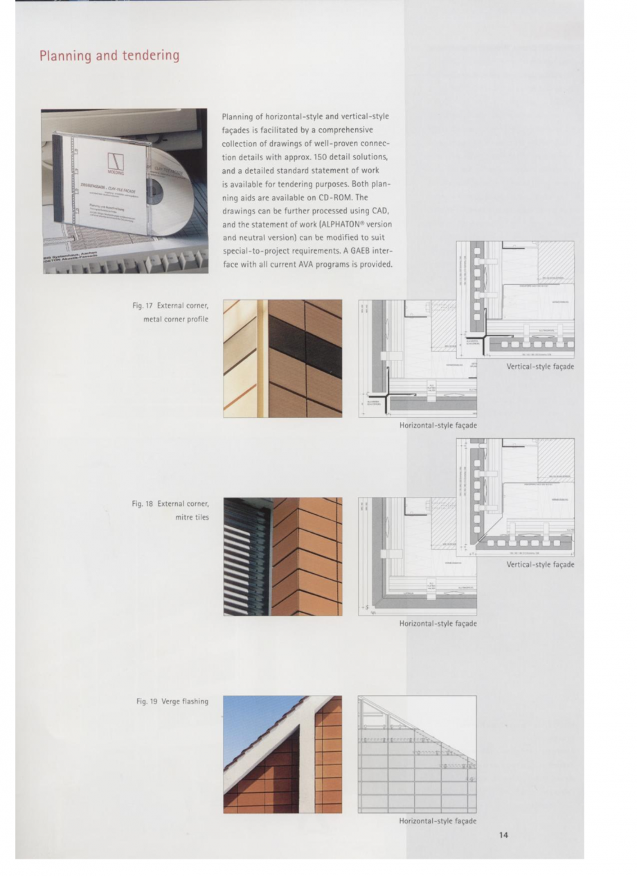 Pagina 7-Sisteme de placaje ceramice pentru fatada
 MOEDING ALPHATON Fisa tehnica Engleza 
