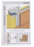 Sisteme de fixare pentru fatade ventilate cu placaj din caramida
 EUROFOX - MacFOX