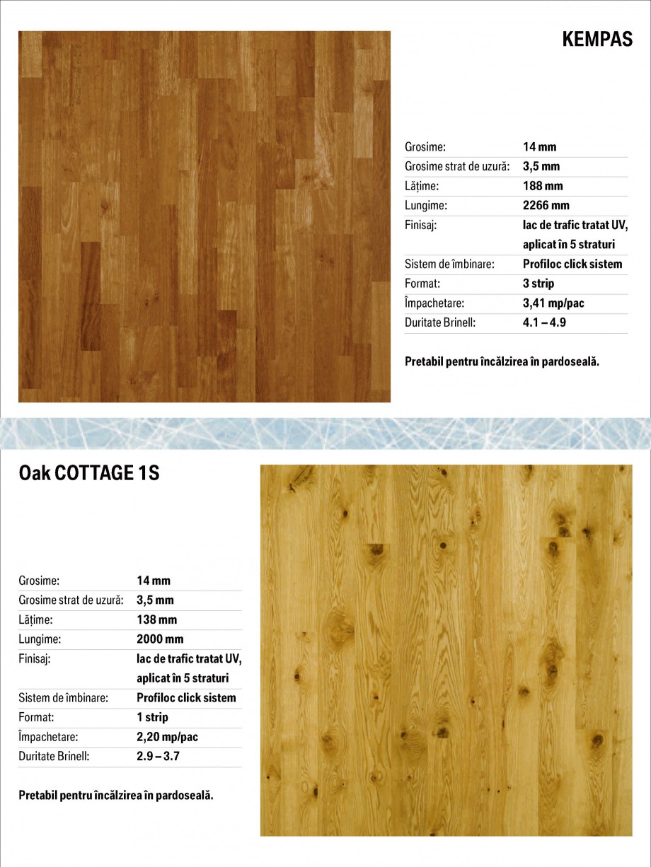 Pagina 6-Parchet triplu stratificat stejar Polarwood - Catalog POLARWOOD Tundra White Matt, Calvados ,...