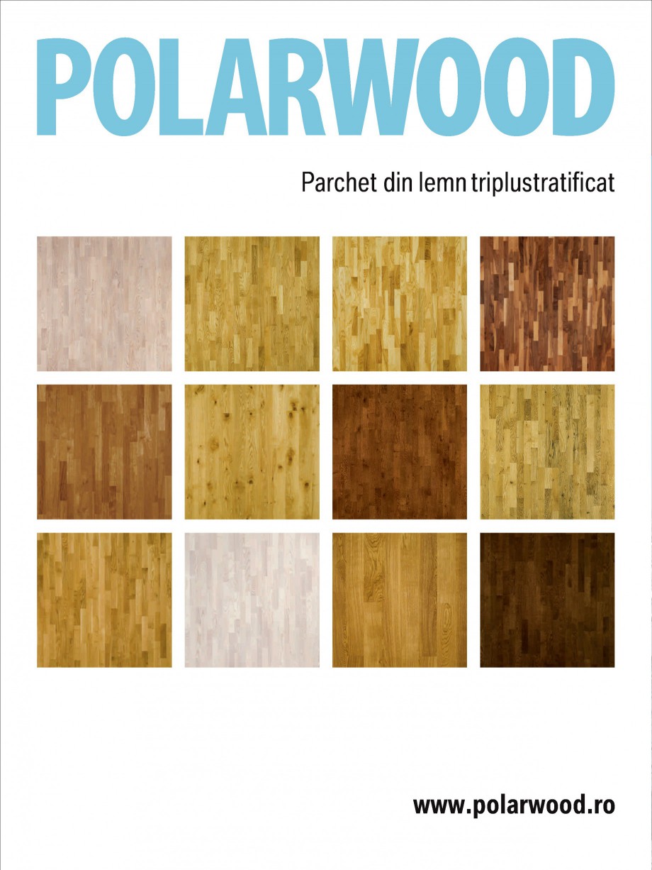 Pagina 12-Parchet triplu stratificat stejar Polarwood - Catalog POLARWOOD Tundra White Matt, Calvados ,...