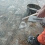 Efectuare micilor reparatii ale sapei grosiere cu nisip de cuart mixat cu rasina - Bucuresti