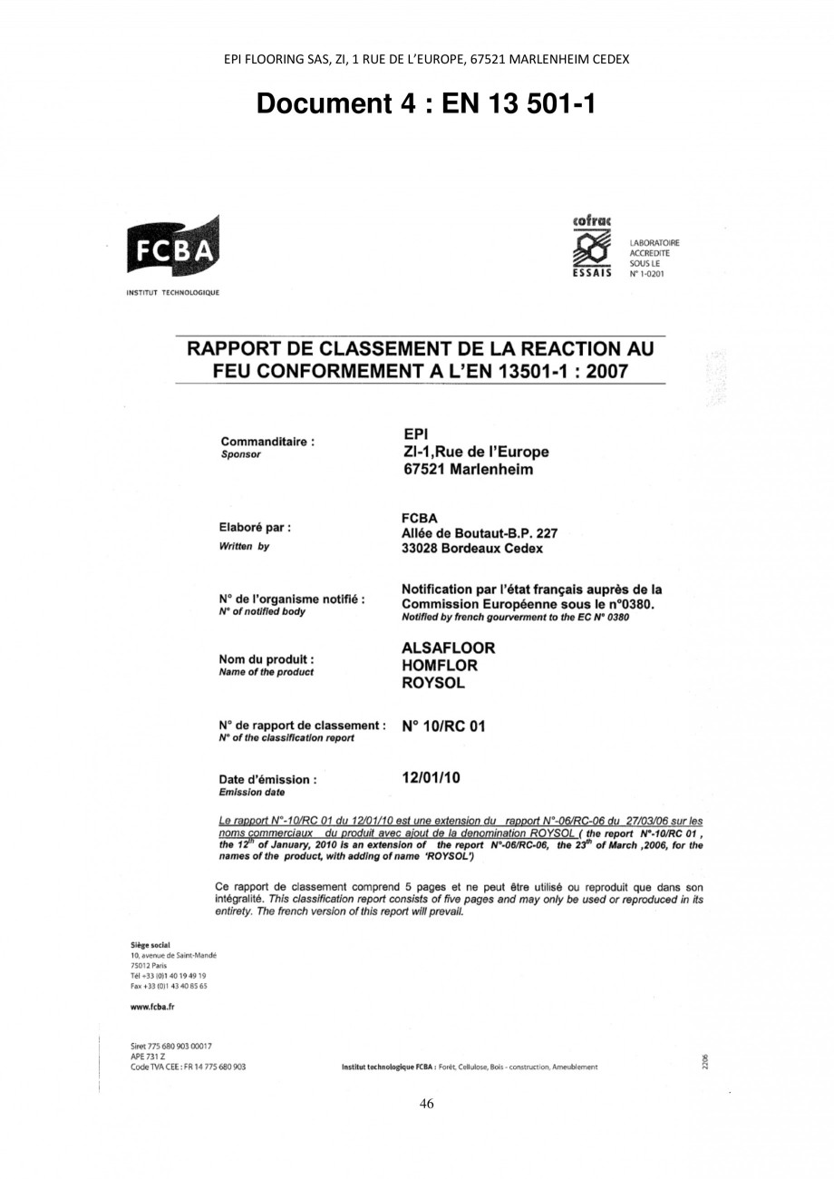 Pagina 46-Parchet laminat - Utilizare, montaj si informatii - Alsafloor ALSAFLOOR Sardinia Oak 619, Corsica...