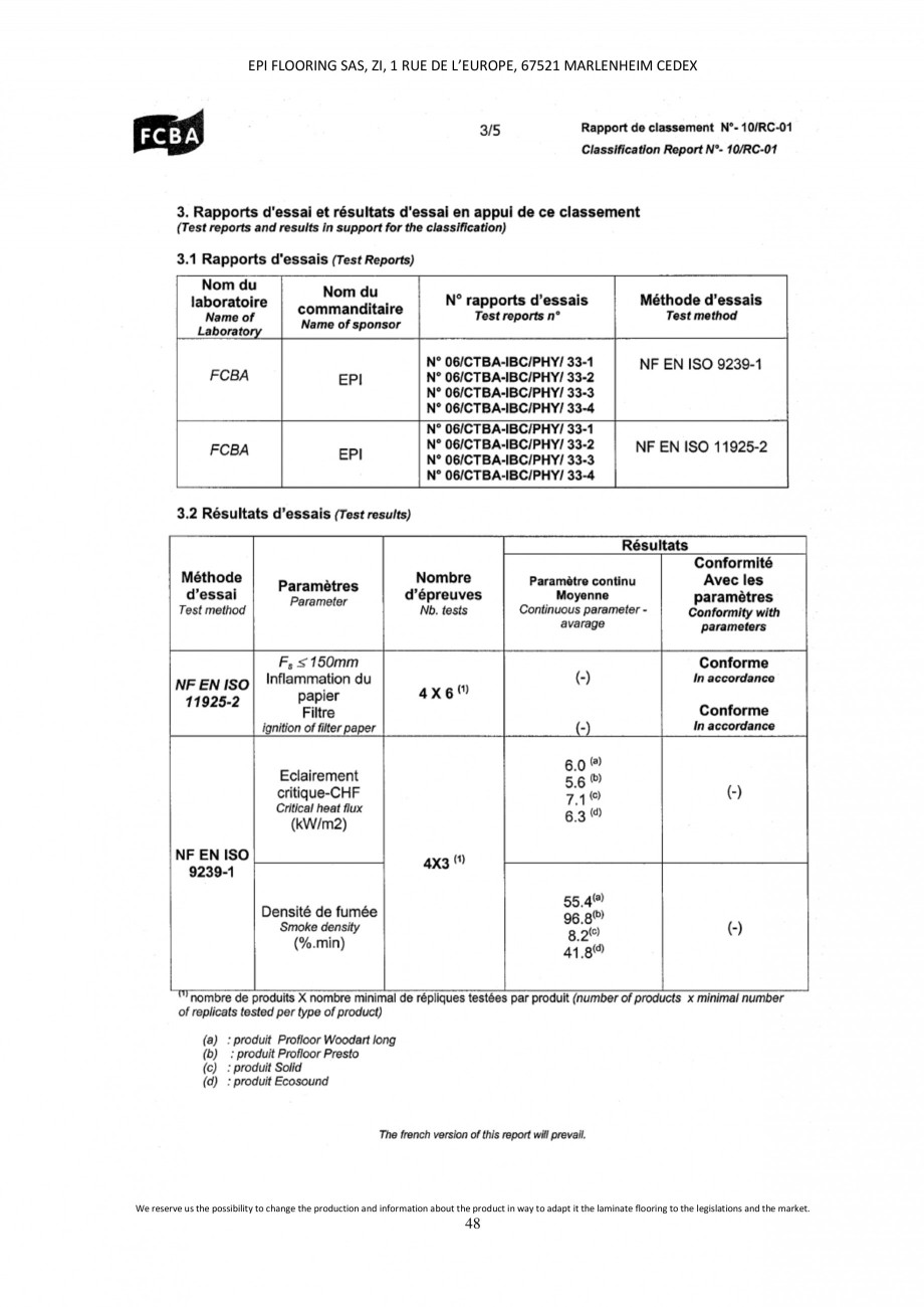 Pagina 48-Parchet laminat - Utilizare, montaj si informatii - Alsafloor ALSAFLOOR Sardinia Oak 619, Corsica...