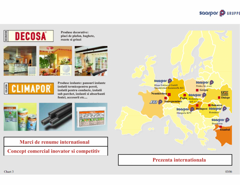 Pagina 3-Cine este Saarpor Romdeco?  Catalog, brosura Romana 