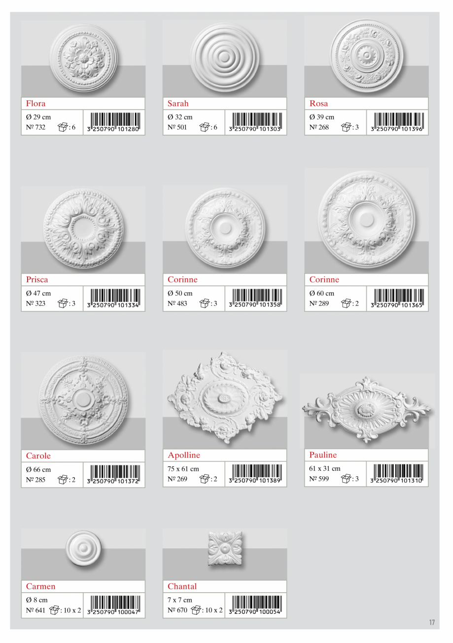 Pagina 5-Rozete decorative DECOSA Fisa tehnica Engleza 