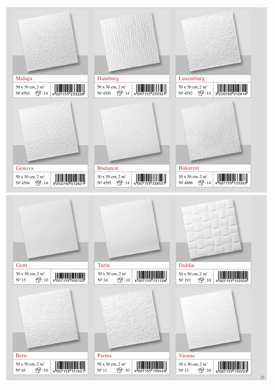 Pagina 3-Plafoane decorative din polistiren DECOSA Fisa tehnica Engleza 