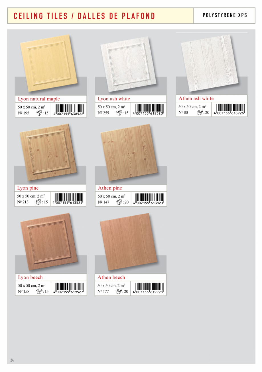 Pagina 4-Plafoane decorative din polistiren DECOSA Fisa tehnica Engleza 