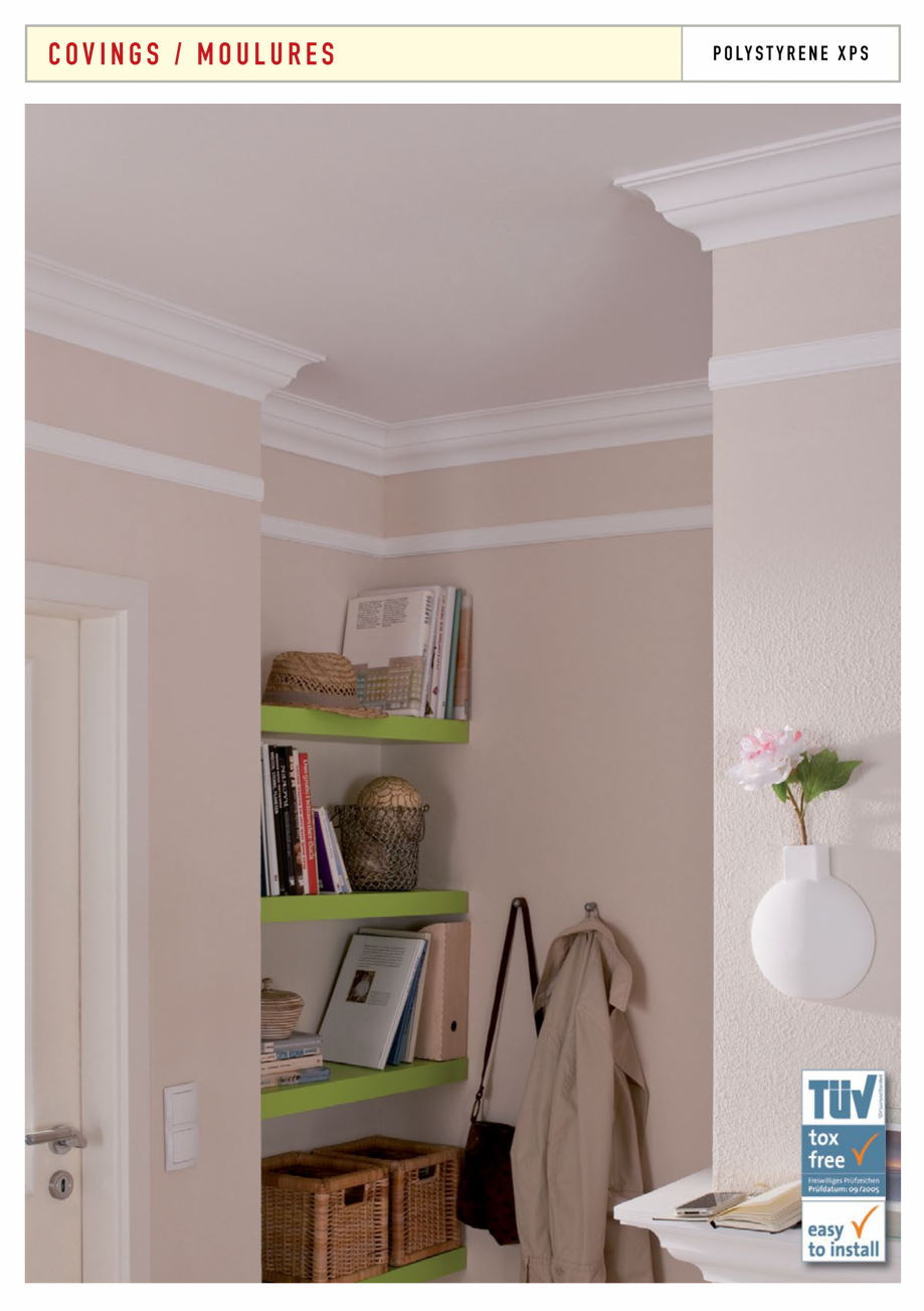 Pagina 2-Baghete decorative DECOSA Fisa tehnica Engleza  4994
-

: 20

45 mm
50 mm

ST 50
2m
Nº 4993
-

:...