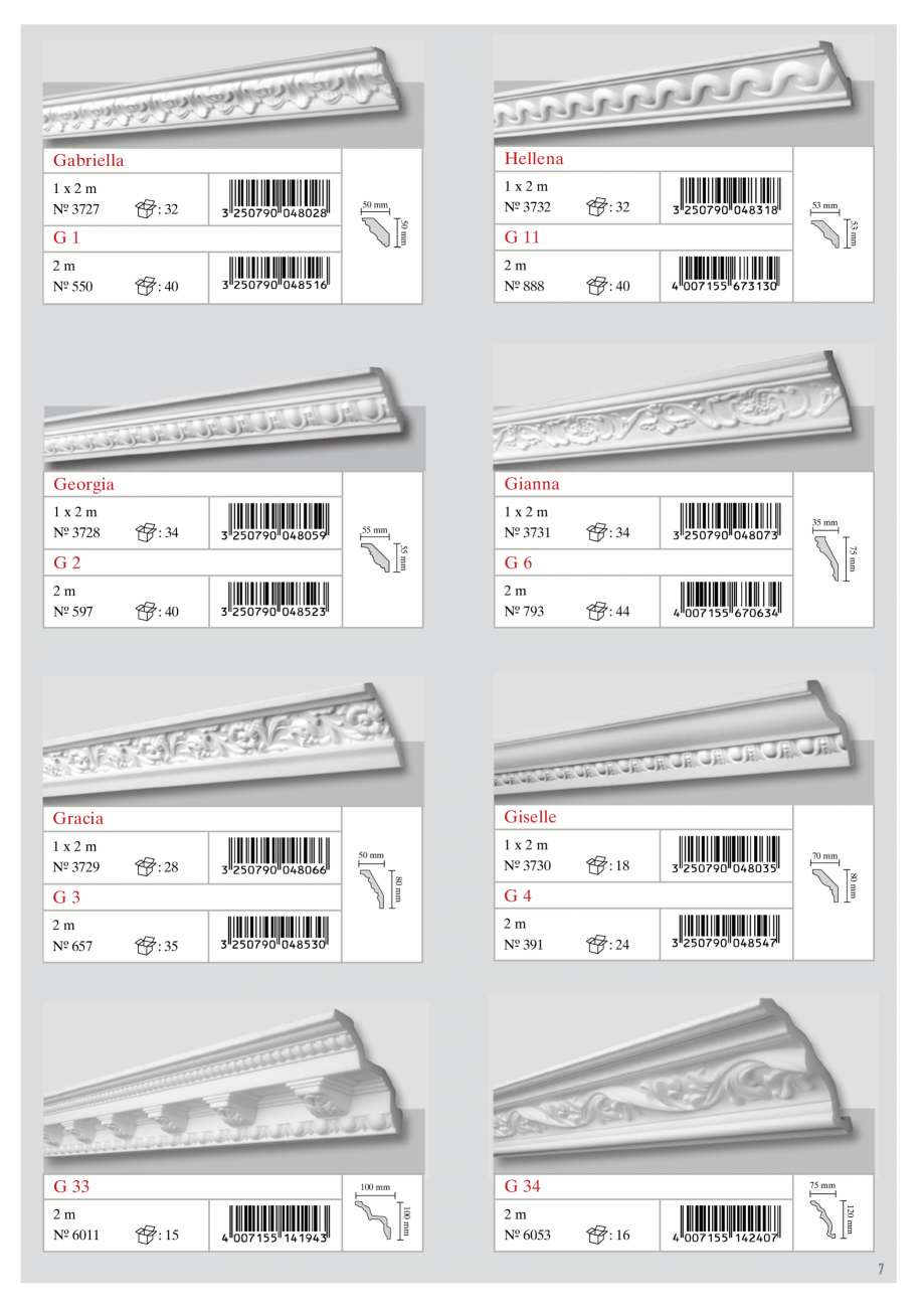 Pagina 7-Baghete decorative DECOSA Fisa tehnica Engleza 