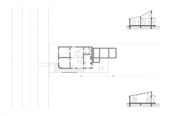 AsiCarhitectura Locuinta unifamiliara - Parter - plan - Proiecte de case, proiecte de locuinte unifamiliale AsiCarhitectura