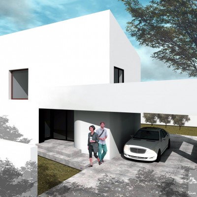 AsiCarhitectura Locuinta unifamiliara P+E+M Ilfov - garaj - Proiecte de case, proiecte de locuinte unifamiliale AsiCarhitectura