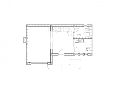 Casa de vacanta P+M - Nistoresti - Breaza - plan constructie - camere bucatarie baie Casa