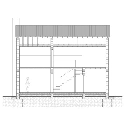 AsiCarhitectura Casa de vacanta P+M - Nistoresti - Breaza - plan constructie - Proiecte de case