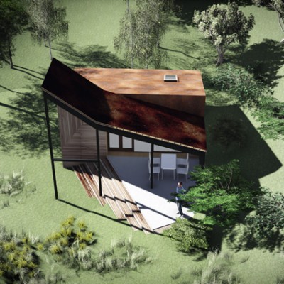 AsiCarhitectura Crama + living de vacanta S+P - Buzau - vedere de sus - Proiecte de