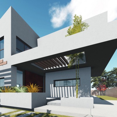 AsiCarhitectura Vila unifamiliala Sp+P+E - Bragadiru - vazuta de aproape - Proiecte de case proiecte de
